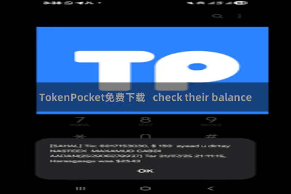 TokenPocket免费下载   check their balance